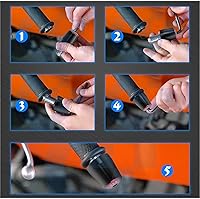 Vista 3 de Contrapeso 7/8 ''0.866 in CNC aluminio manillar de motocicleta manillar mano agarraderas extremos para Yamaha MT -09 Mt09 07 SJ6N XJ6 FZ6 SJ6S FZ6S