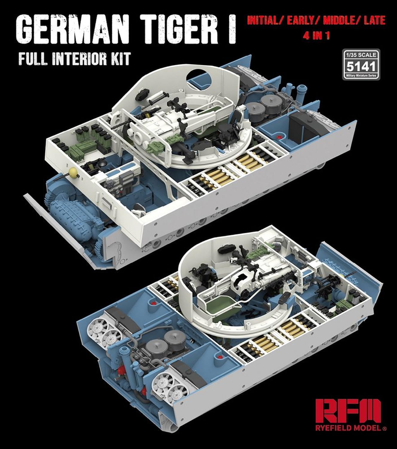 Amazon | ライフィールドモデル 1/35 タイガーI用 フル