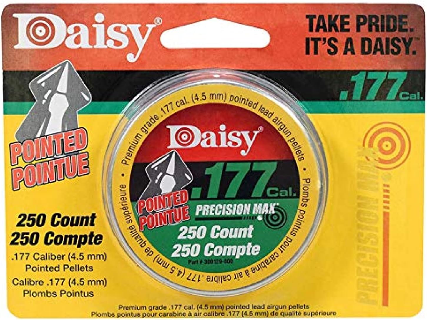 177Cal Pointed Pellet 250Blister Pk : Sports & Outdoors