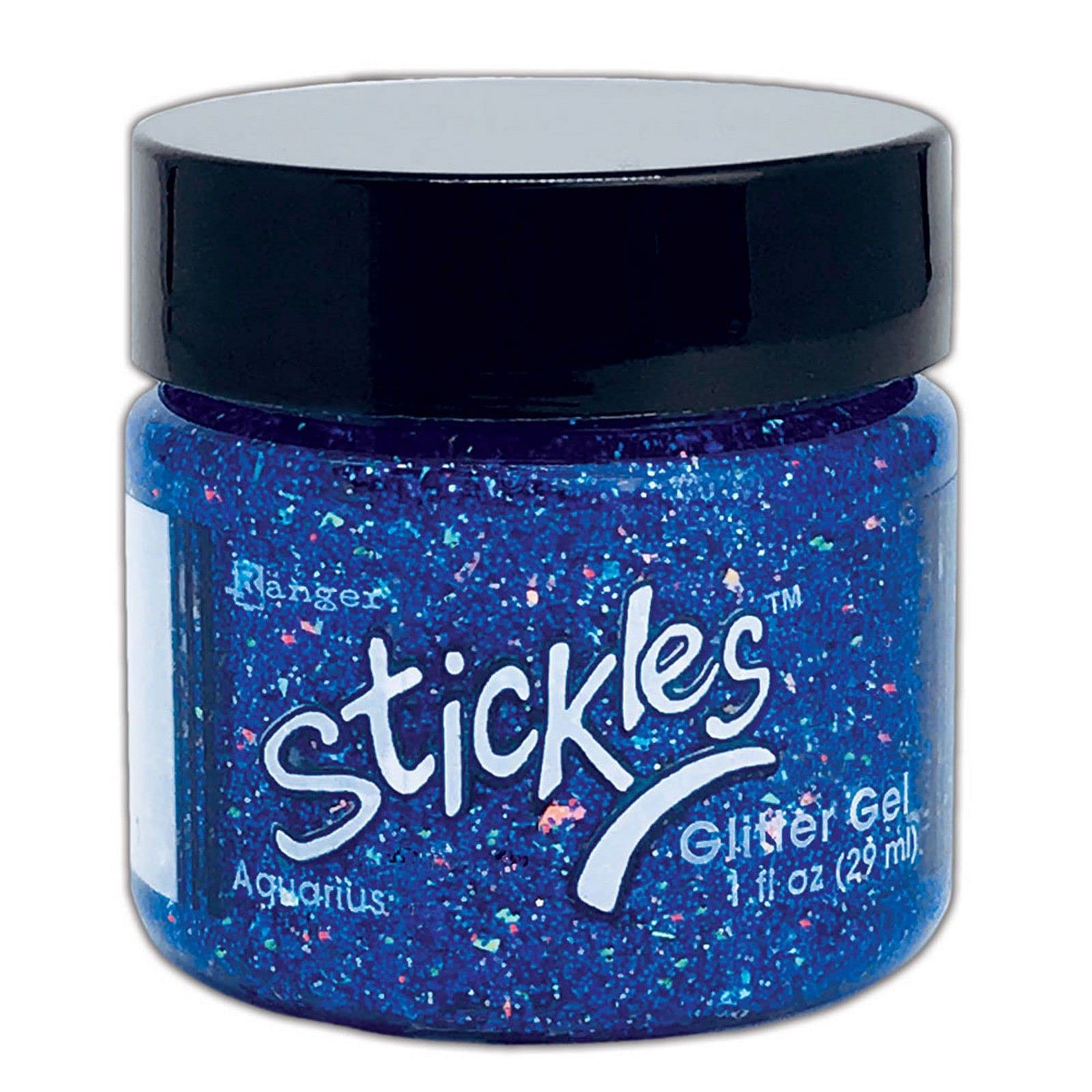 Ranger STICKLES Glitter Gel Aquarius, 1 Ounces