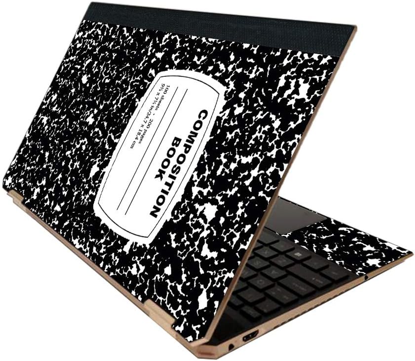 MightySkins Skin for HP Spectre x360 15" (2020) - Composition Book | Protective, Durable, and Unique Vinyl Decal wrap Cover | Easy to Apply, Remove, and Change Styles | Made in The USA