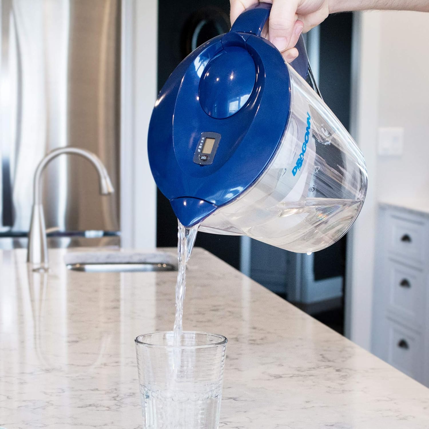 DRAGONN Alkaline Water Pitcher - 3.5 Liters, Free Filter Included, Removes Lead, Chlorine, Copper and more, PH 8.5-9.5 Enhanced 2019 Model, DN-KW-WP01 : Home & Kitchen