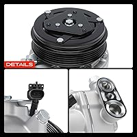 Vista 9 de A-Premium Compresor de aire acondicionado de CA con embrague compatible con Chevrolet Malibu 1.5L 2016-2022