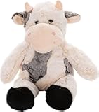 Cow Stuffed Animals Soft Plush Adorable Plush Cow Toy Nursery Doll, Gifts for Girls Boys 17.71 inches