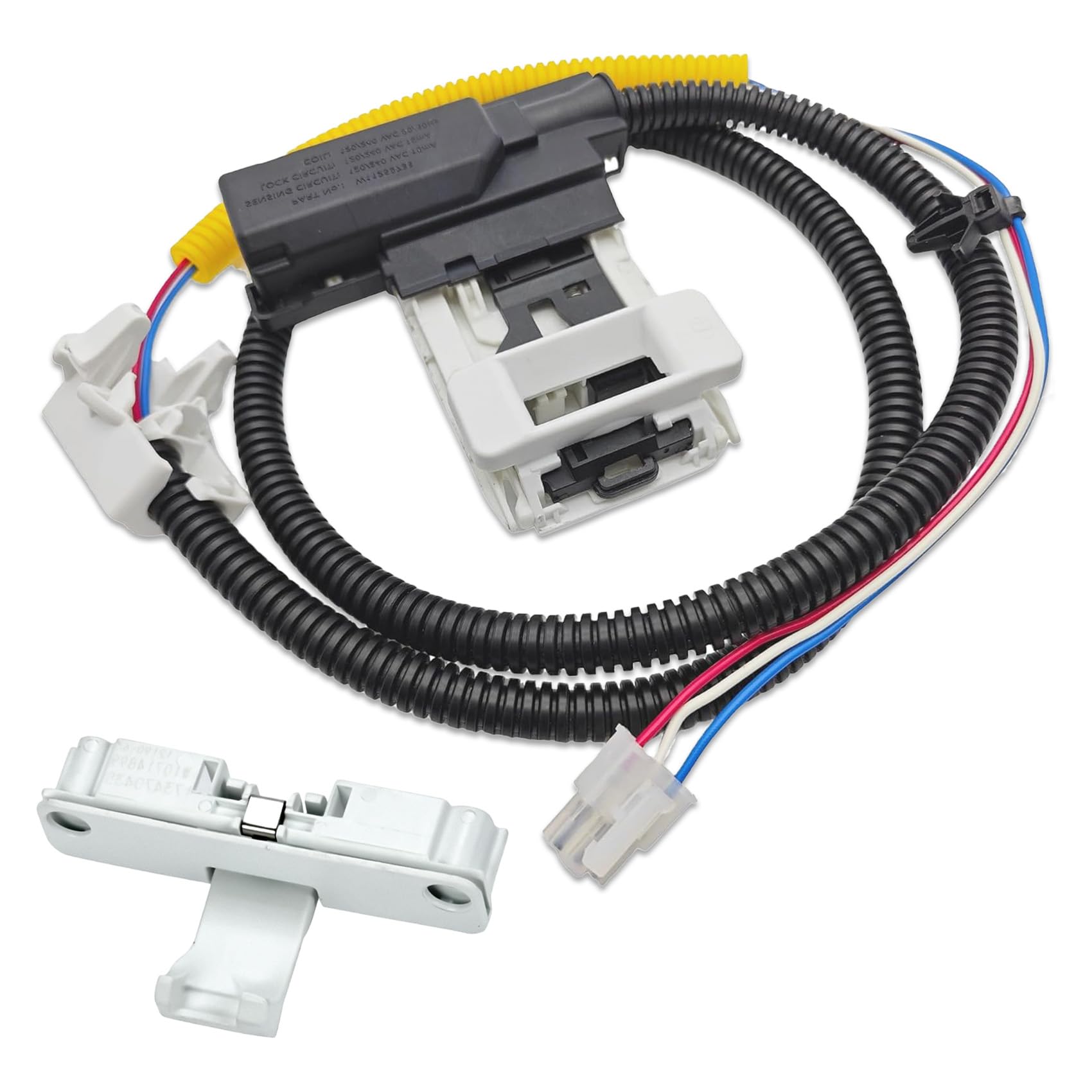 NLZQMBC Washer Lid Lock Latch and Strike Fit - parts washers | Mubboo