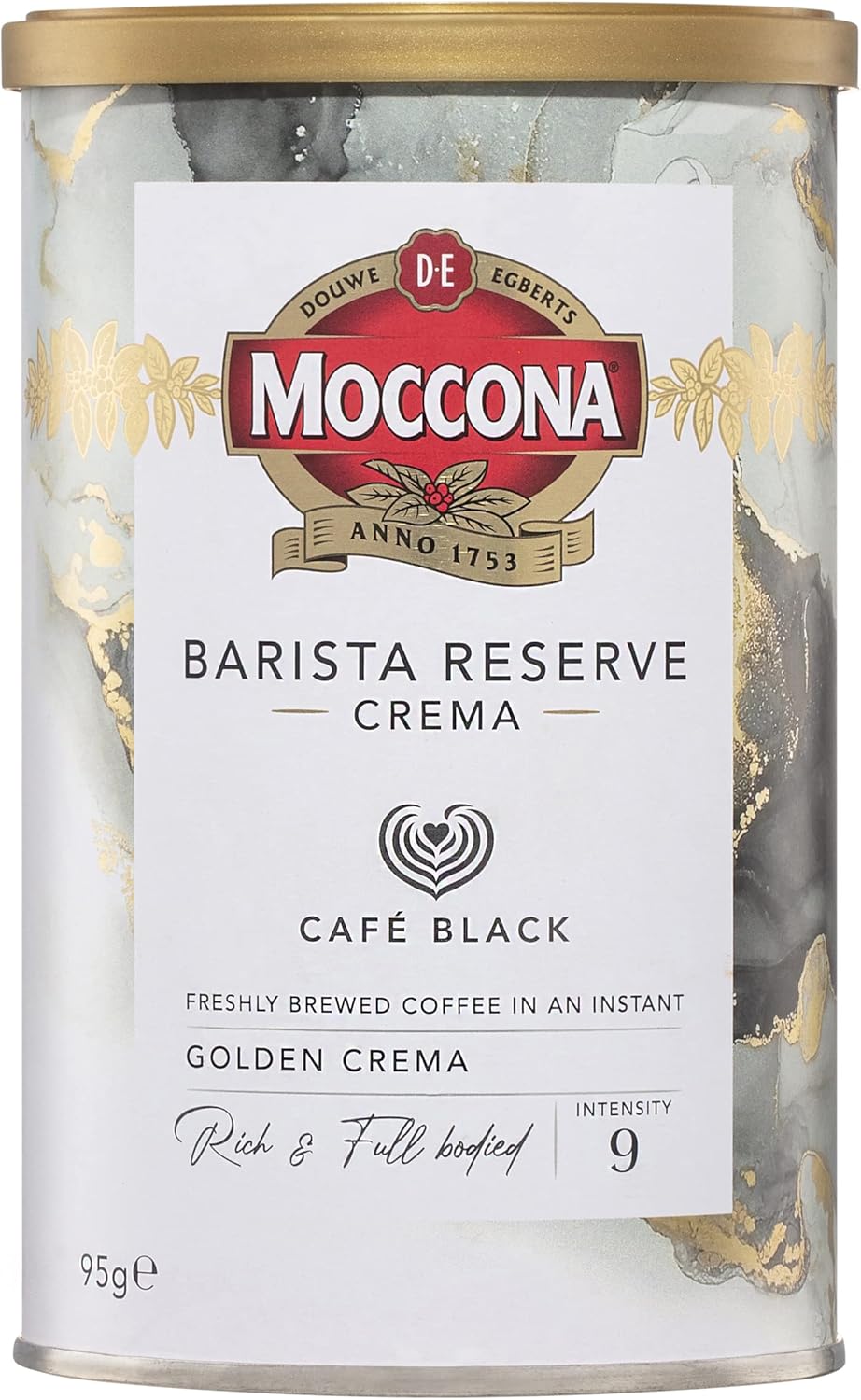 Moccona Barista Reserve Crema Cafe Black Instant Coffee 95g Amazon