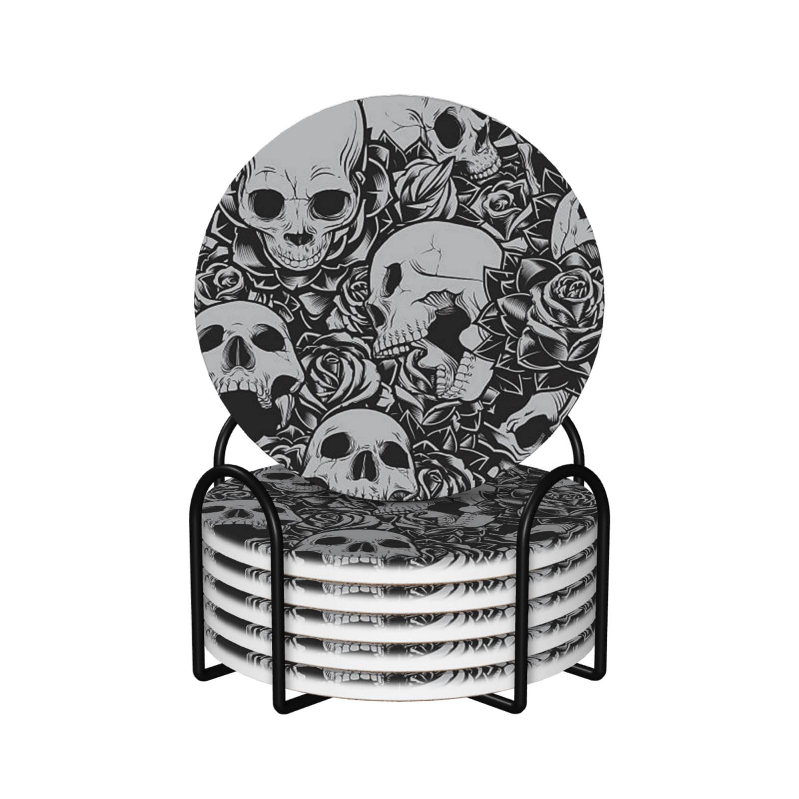 Dessous de verre en céramique absorbant antidérapant liège cuisine maison