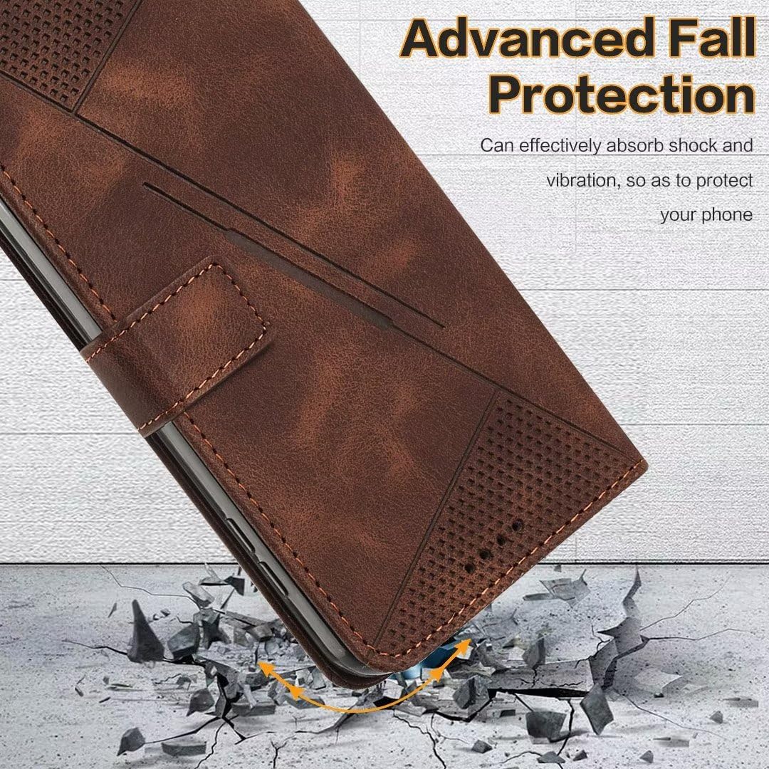 Beajew Cover per Samsung Galaxy S21 Flip Custodia in Pelle PU, Cover Portafoglio,Funzione Supporto,Magnetica,Slot Schede,Protettiva Custodia