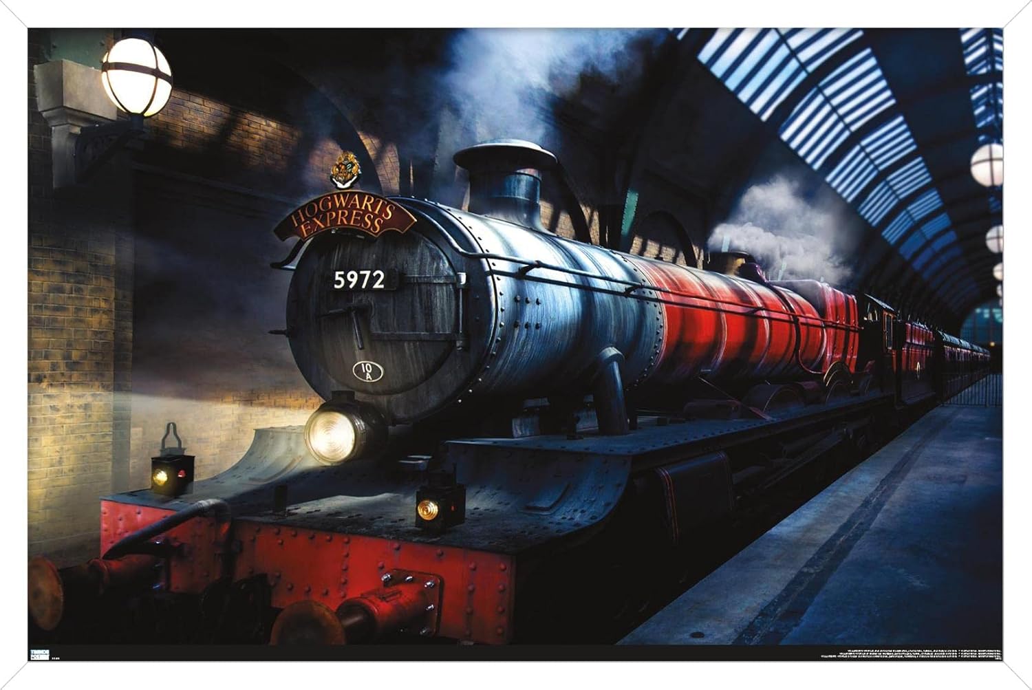 Trends International The Wizarding World: Harry Potter - Hogwarts Express Wall Poster, 22.375" x 34", Premium Unframed Version