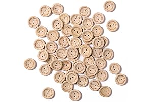 Wooden Buttons for Crafts 2 Holes