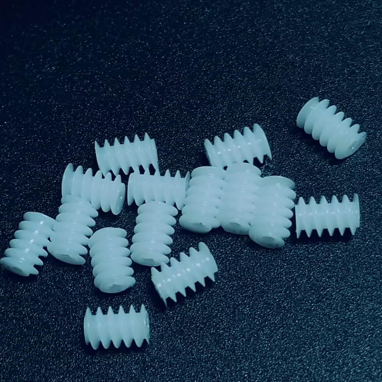Shaft Pinion 10pcs 6x10mm 0.5M Plastic Worm Gear 2mm Tight Fitting Shaft Worm Reducer Pinion 0.5 Module Worm Turbine Reduction Gear Motor Transmission