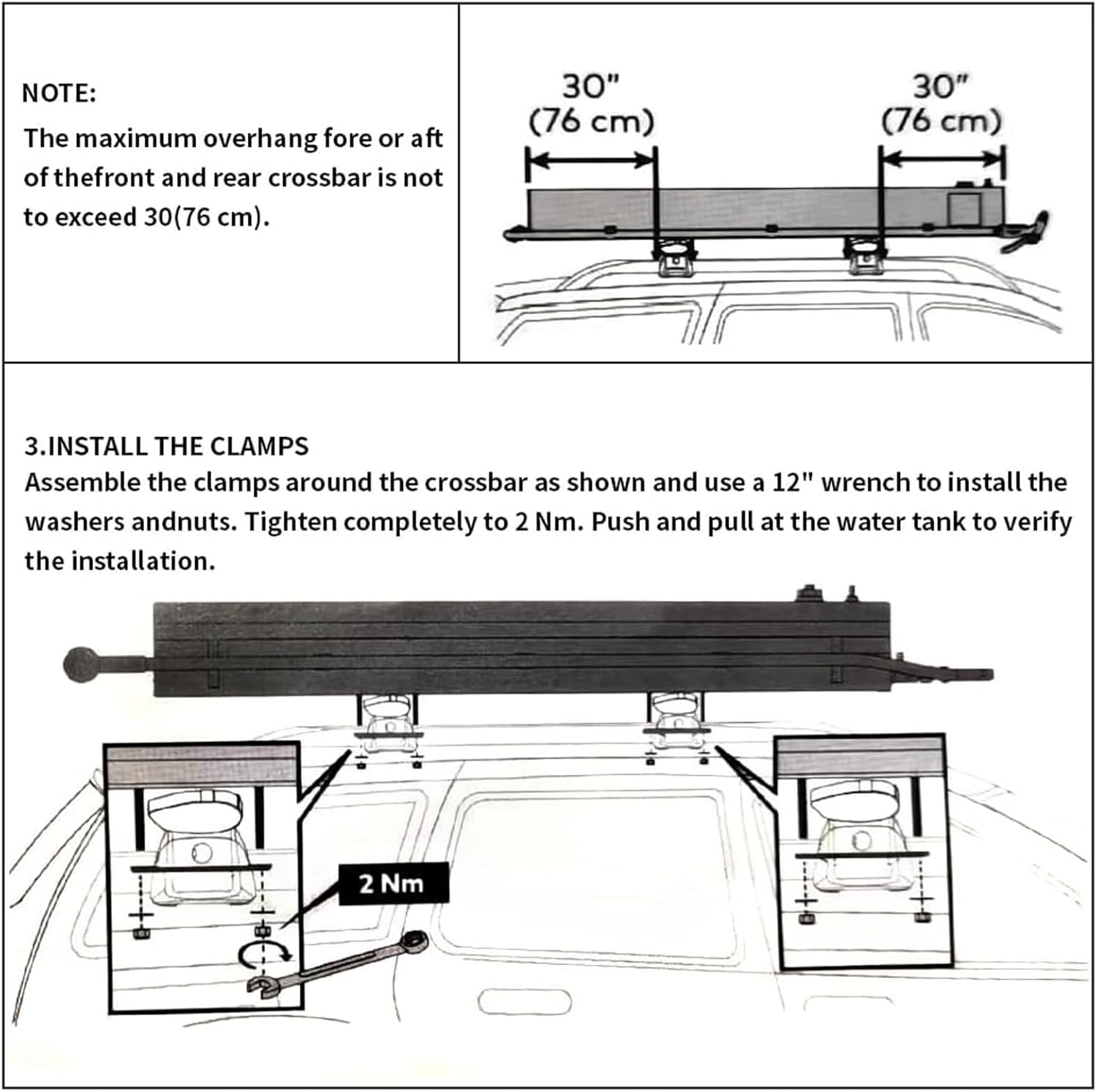 Solar Shower, 18L/20L/30L Pressurized Water Tank, Camping Roadside Shower with Shower Heads and Hose Set for Off-Road, Water Storage, Outdoor Activities (113cm/44 in)