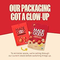 Vista 5 de Made Good Pizza Star - Galletas infladas, sin gluten y orgánicas USDA (4.26 onzas cada una); contienen nutrientes de una porción completa
