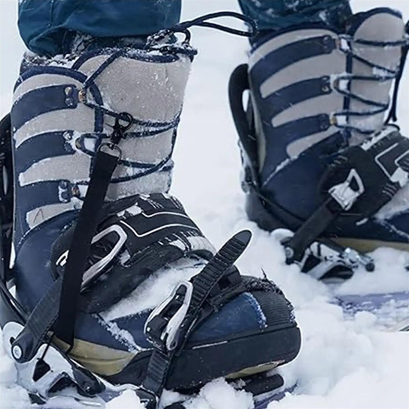 8pcs Snowboard Guinzagli Cinghia Sci Binding Cavo di Sicurezza Sostituzione Anti-Perso Cintura di Sicurezza Per Snowboard