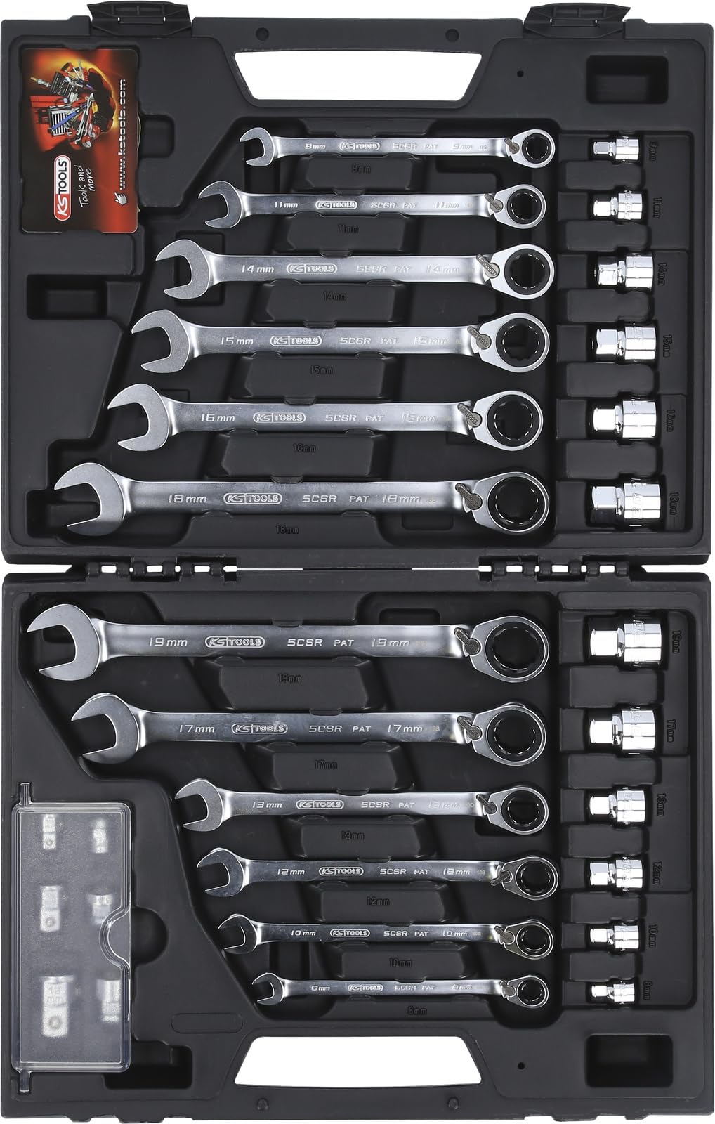 KS Tools Guanti Da Lavoro Modello 310.0418 - Taglia 10, Palmo In Nitrile, Dorso In Poliestere, Norma EN 388 [3142] - 2