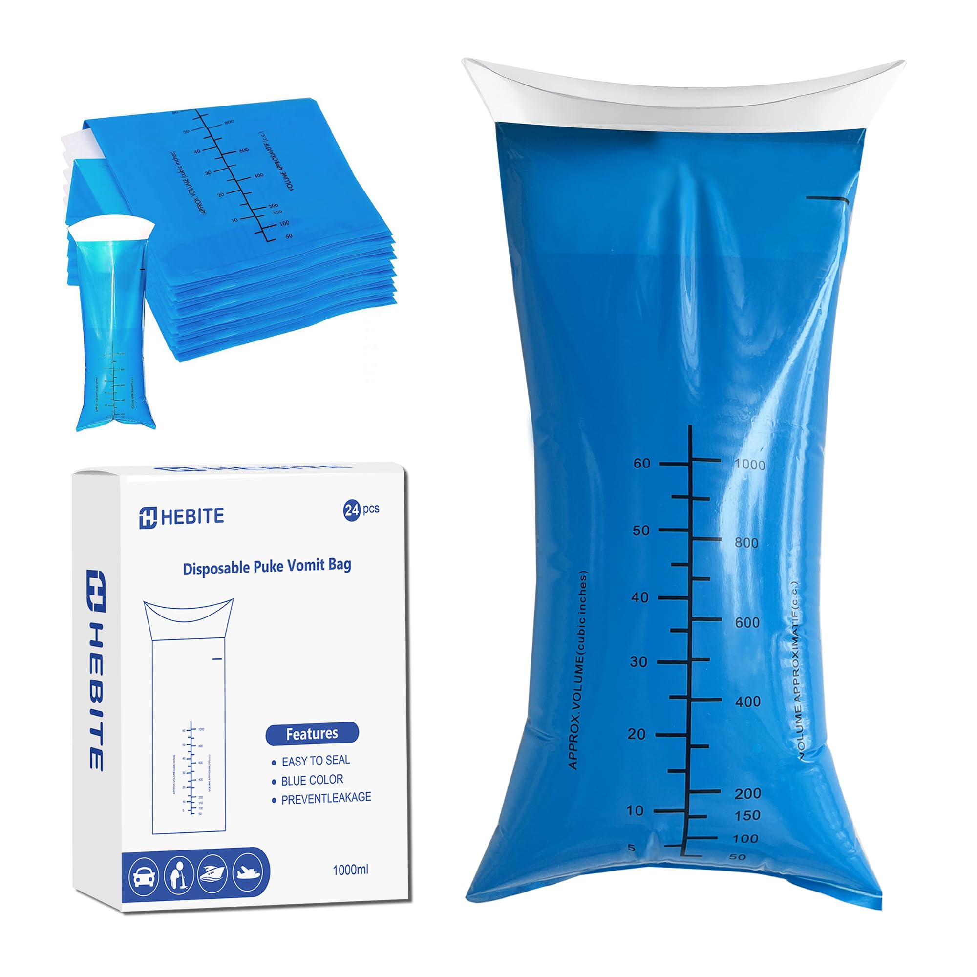Amazon.co.jp: おう吐袋 嘔吐袋 携帯用 エチケット袋 車酔い 使い捨て