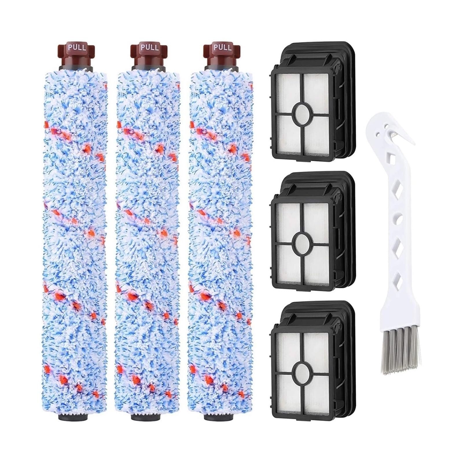 Cepillo Rodante For Aspiradora, Compatible Con Bissell,1866 17132 2306A 1785 3888A, Repuesto, Cepillo Giratorio(SET B)