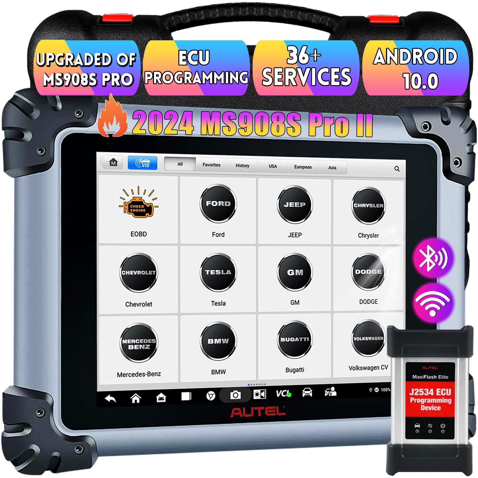 Amazon.co.jp: Autel MaxiSys MS908S Pro II 車診断スキャンツール