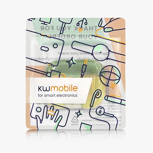 Miniatura 7 de kwmobile Funda de auriculares intrauditivos para Apple Airpods Pro 2  Pro 1 - Funda protectora a prueba de golpes para auriculares con llavero -