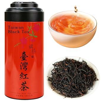 CHADUO Taiwan Honey Black Tea Loose Leaf Chinese Taiwan High Mountain Black Tea Leaves 100g/3.53oz Grade AAA With Natural Honey Aroma
