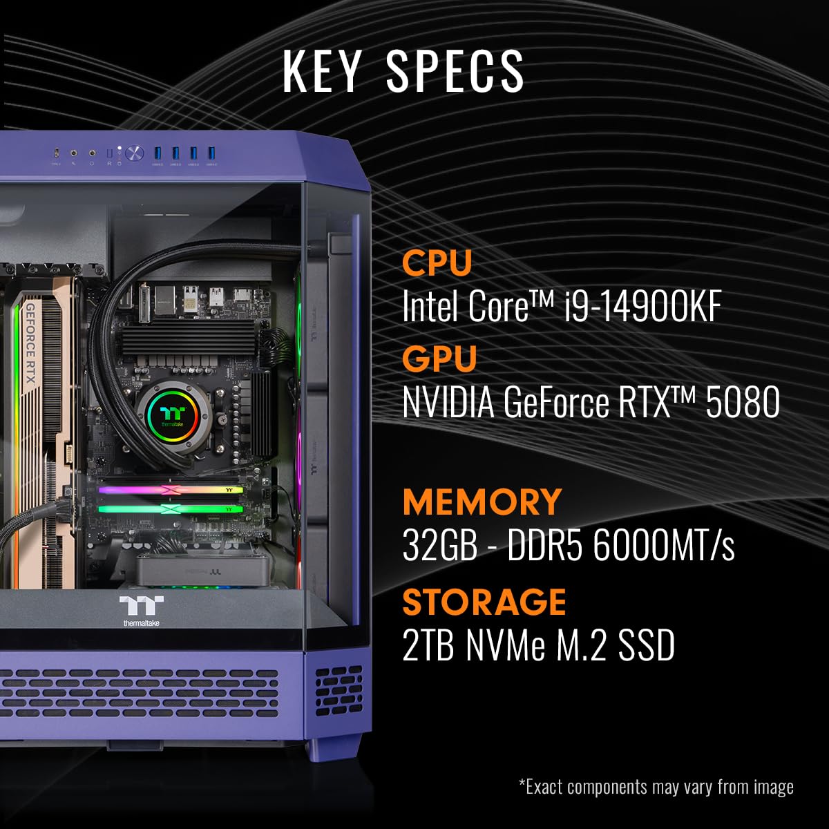 Amazon.com: Thermaltake LCGS Reactor i1480F Gaming Desktop (Intel