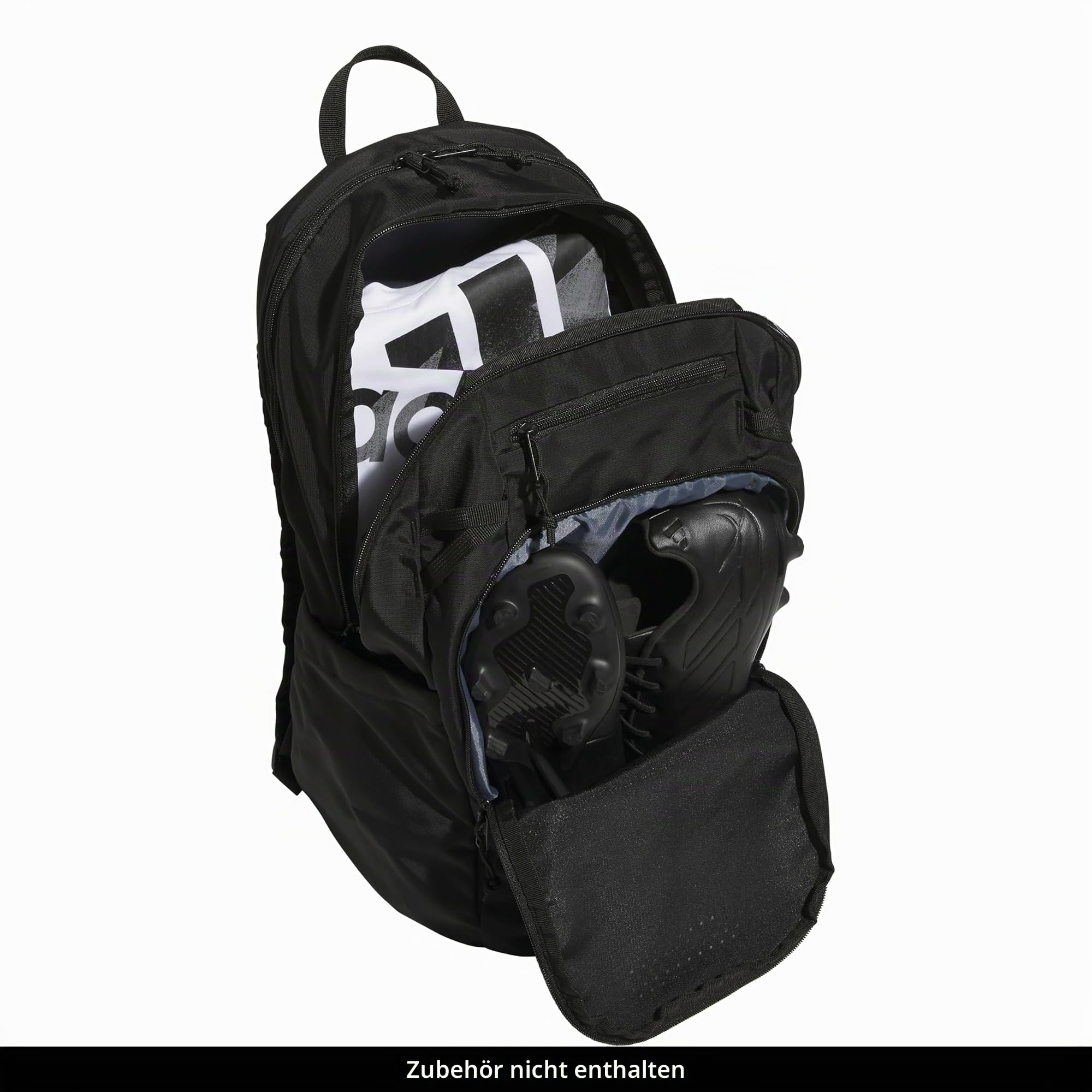 adidas Uni-Erwachsene Defender 5 Team Sports Backpack (33l) Durable Large Athletic Gym Laptop Travel Bag Rucksacktasche, Schwarz/Weiß, Einheitsgröße