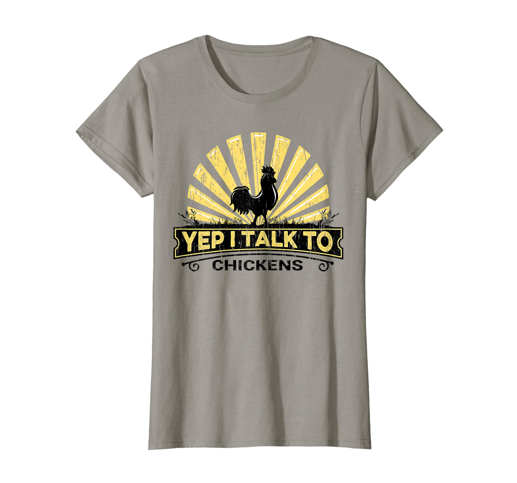 Yep I Talk To Chickens, Mother Hen Gift For Chicken Lovers T-Shirt