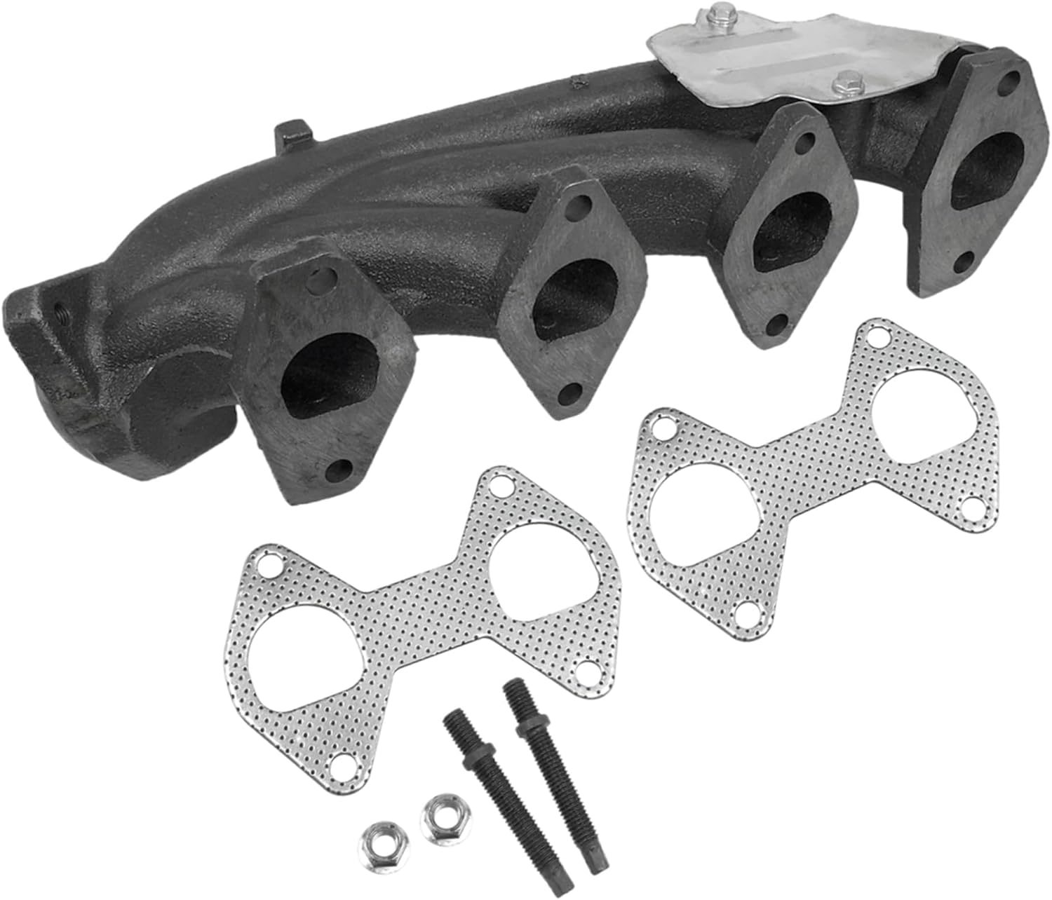 Exhaust Manifold Left Driver Side LH Compatible with 2005-2010 Ford F-250 F-350 Super Duty 5.4L V8 Replace OEM: 674-696 7C3Z9431B 5C3Z9431BA