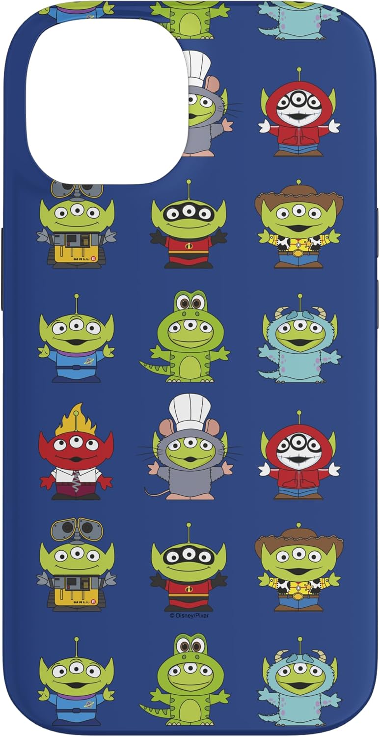 Disney Pixar Toy Story Aliens In Costume Patten Line Up Case for iPhone 14