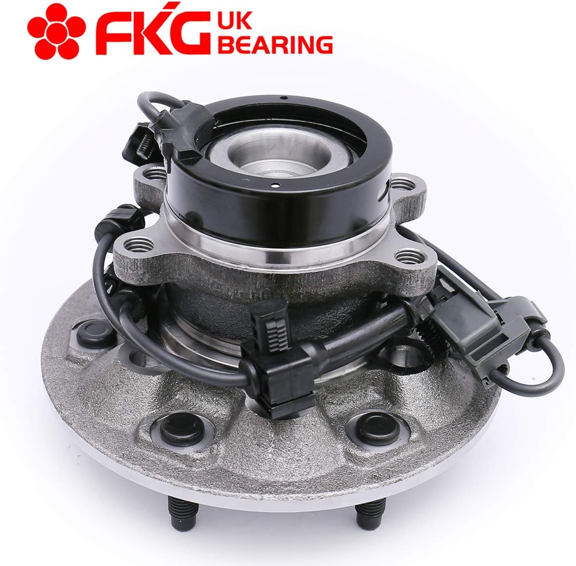 FKG 515109 (2WD Z71 Only) Front Right Wheel Bearing Hub Assembly fit for 2004-2005 GMC Canyon, 2006-2008 GMC Canyon, 2006-2008 Chevy Colorado, 6 Lugs W/ABS