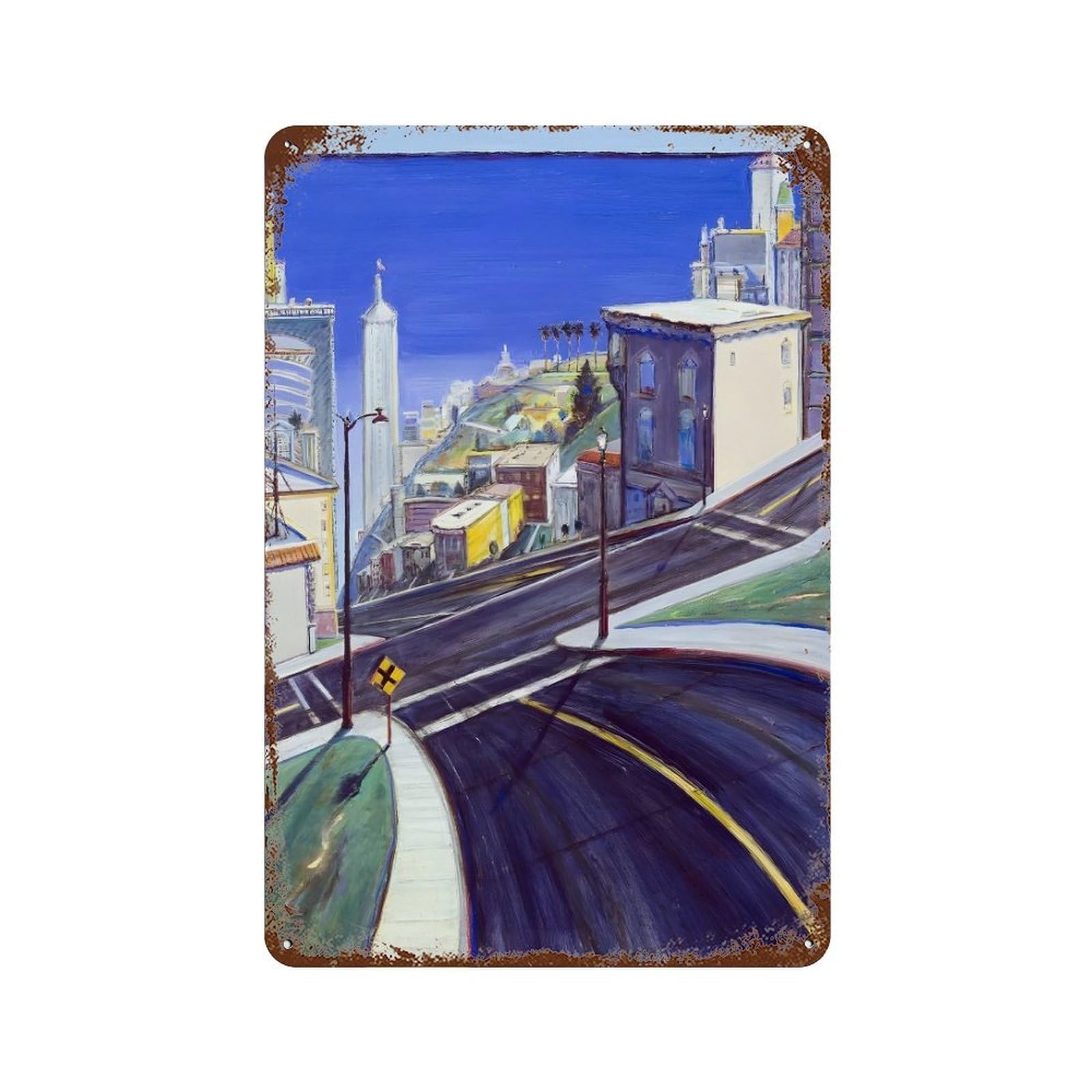 xiaoxiaoshen Wayne Thiebaud Pop (22) Wall Decor Art Metal Tin Poster Modern Home Decor Art Home Bar Shop Decorations Vintage Sign 30x20cm