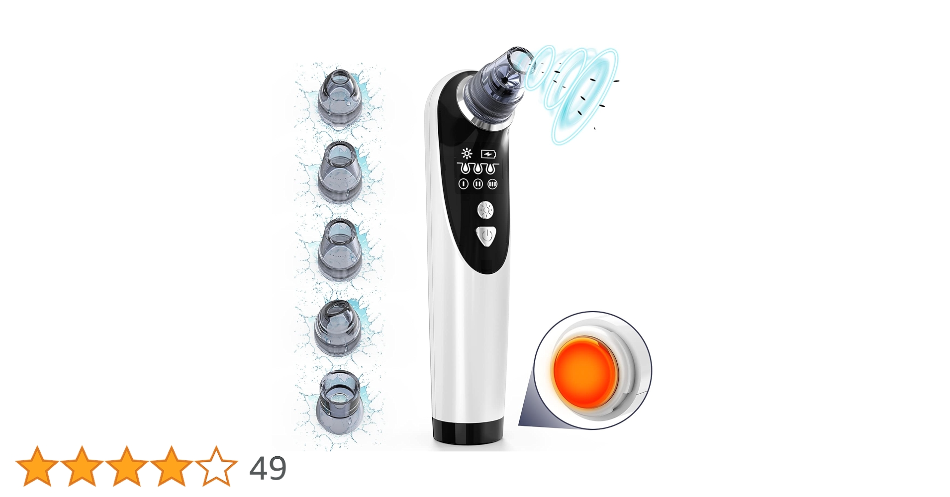 毛穴吸引機器 Amazon.co.jp: 【2024年登場】毛穴吸引器 毛穴洗浄 毛穴ケア 6