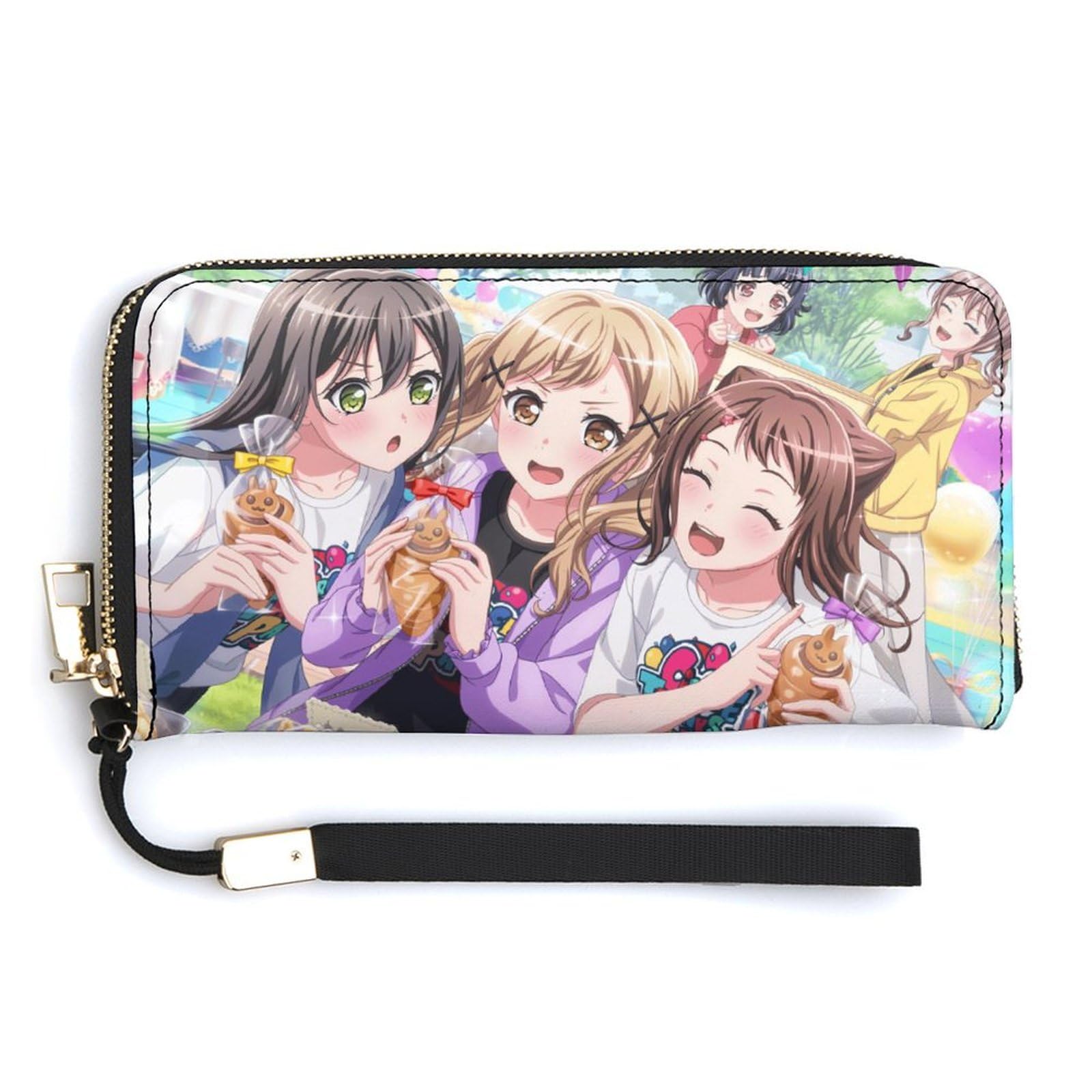 Amazon.co.jp: バンドリ 市ヶ谷有咲 財布 メンズ 長財布 財布