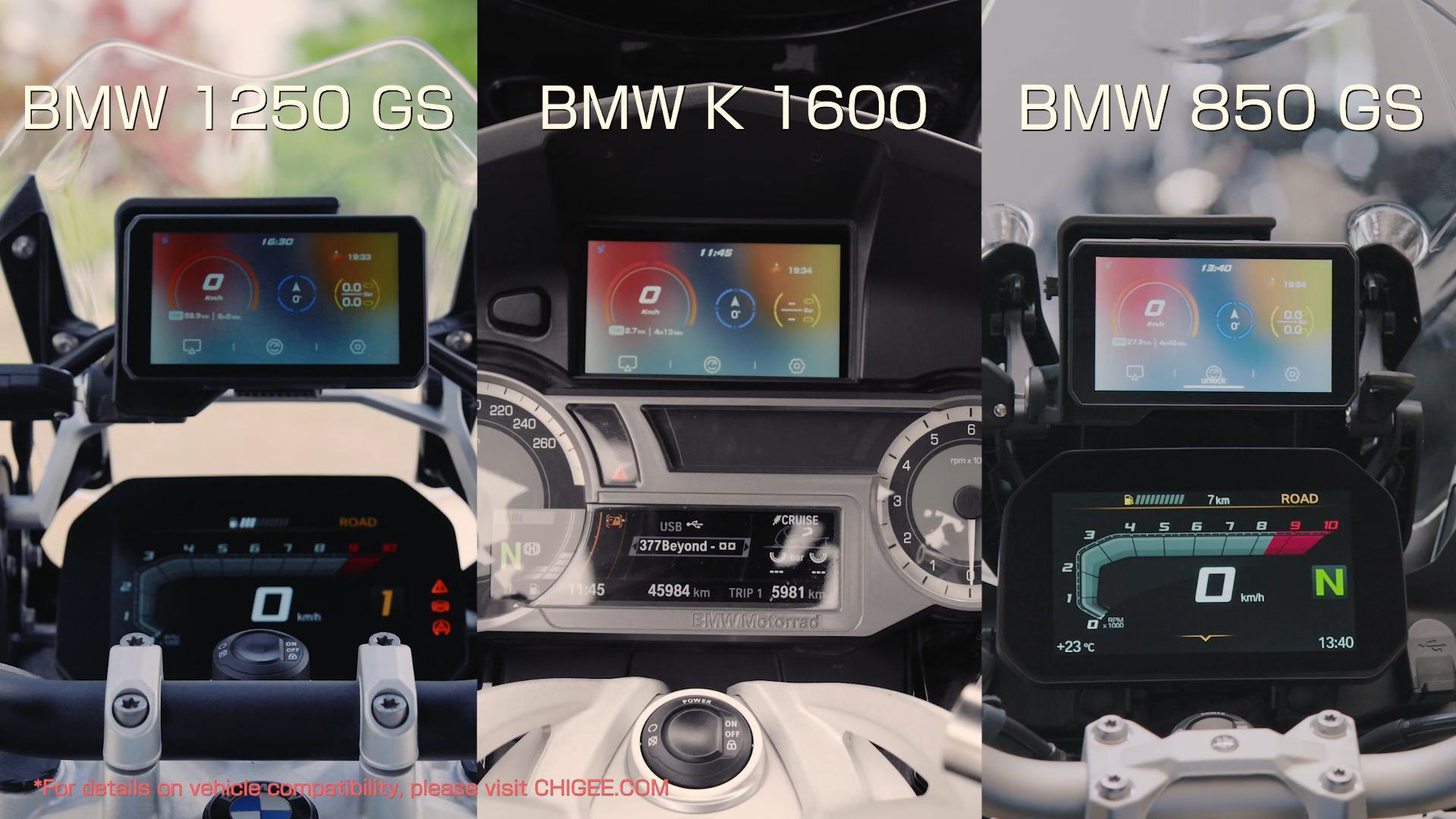 Amazon.com: CHIGEE AIO-5 Play for BMW Motorcycles, 3-Pin Interface 