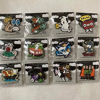 新品 spitz スピッツ MIKKE 見っけ みっけ ピンバッジ 11個セット 新品 spitz スピッツ MIKKE 見っけ みっけ ピンバッジ 11個
