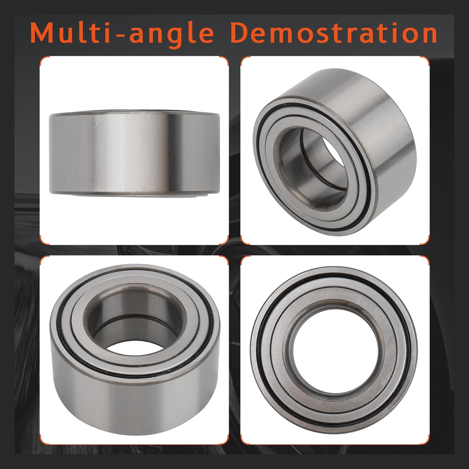 (Pair)DRIVESTAR 510034 Front Wheel Hub Bearing for Dodge Stealth，for Hyundai Azera & Santa Fe & Sonata, Hyundai Tucson, for Hyundai XG350, for Kia & Optima & Sportage, for Mitsubishi 3000GT & Diamante