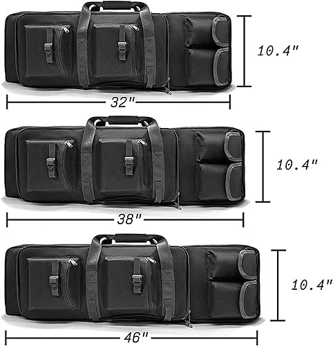 Miniatura 6 de TaktZeit Funda táctica para rifle suave al aire libre para caza y pesca con correa de hombro ajustable
