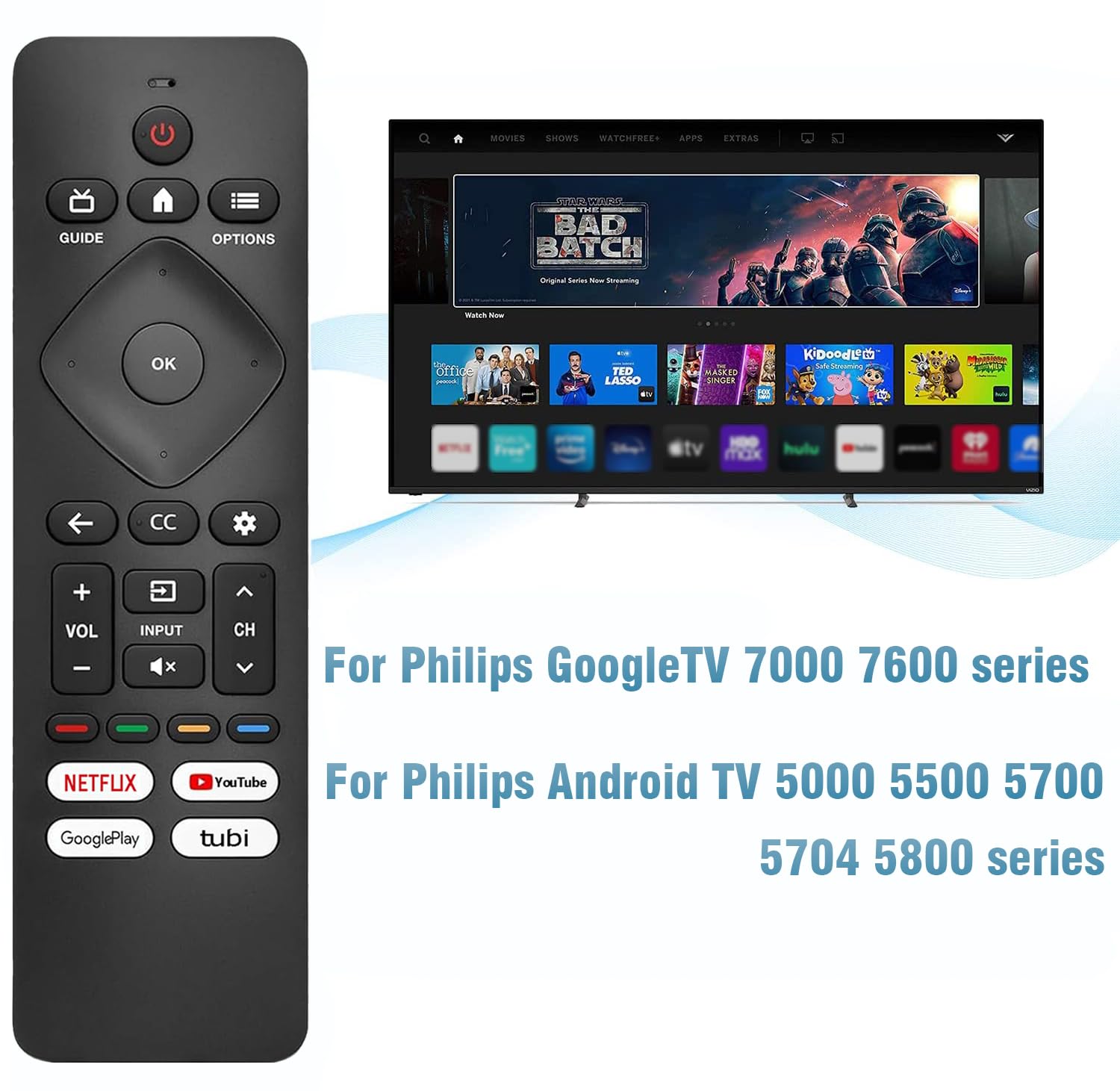 テレビリモコン　PHILIPS　43d Amazon | Philips Android/Google TV用ユニバーサルリモコン