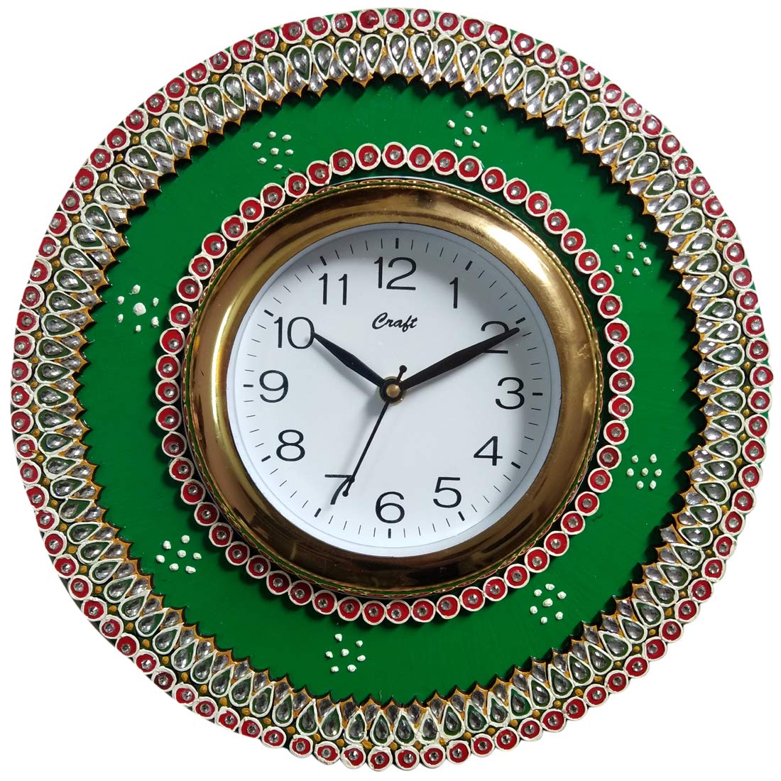 Buy SA Designer Paper Mache Wall Clock Online at Low Prices in India