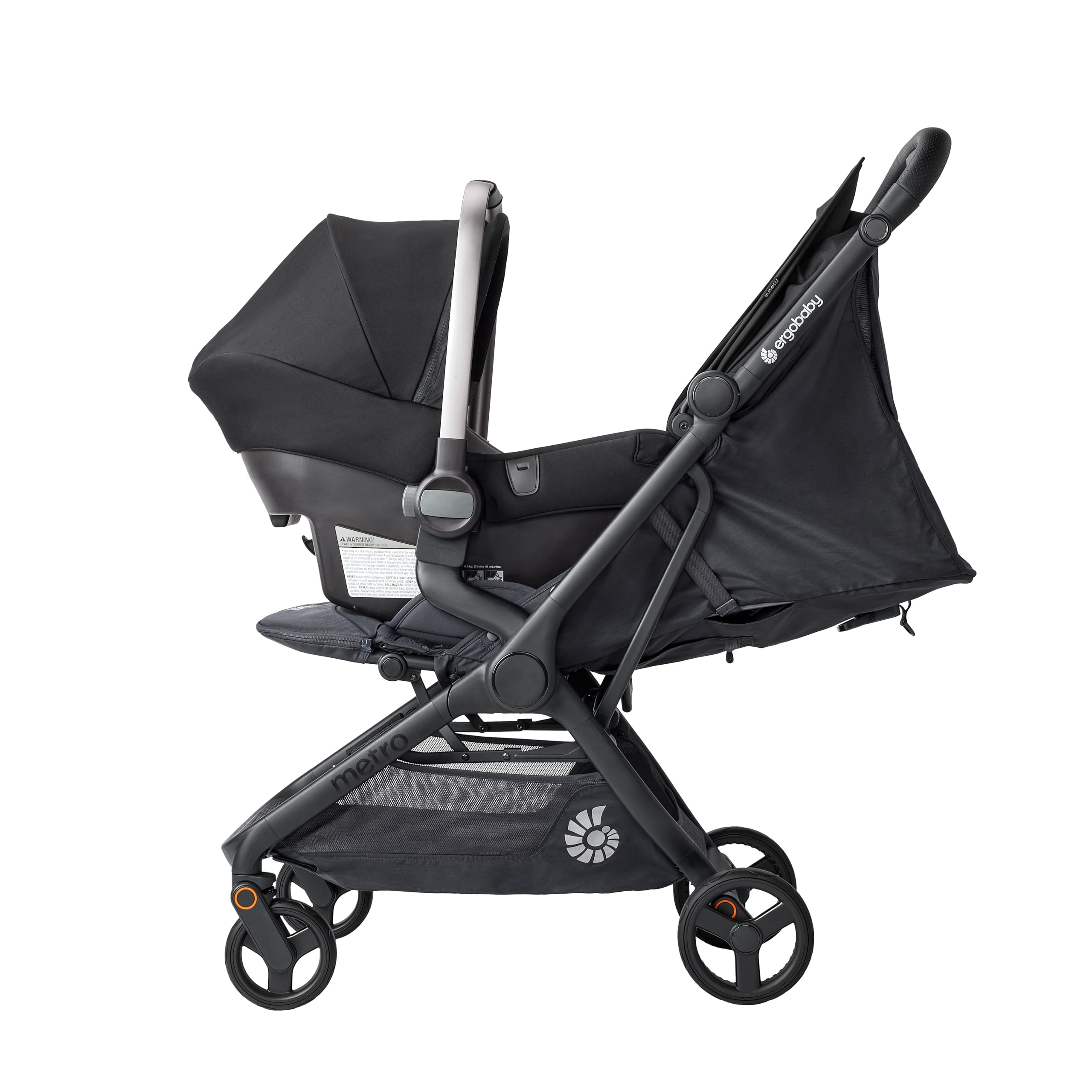 Adattatore per seggiolino auto Ergobaby Metro3, accessorio per passeggino Metro3 per un facile trasferimento dall'auto al passeggino
