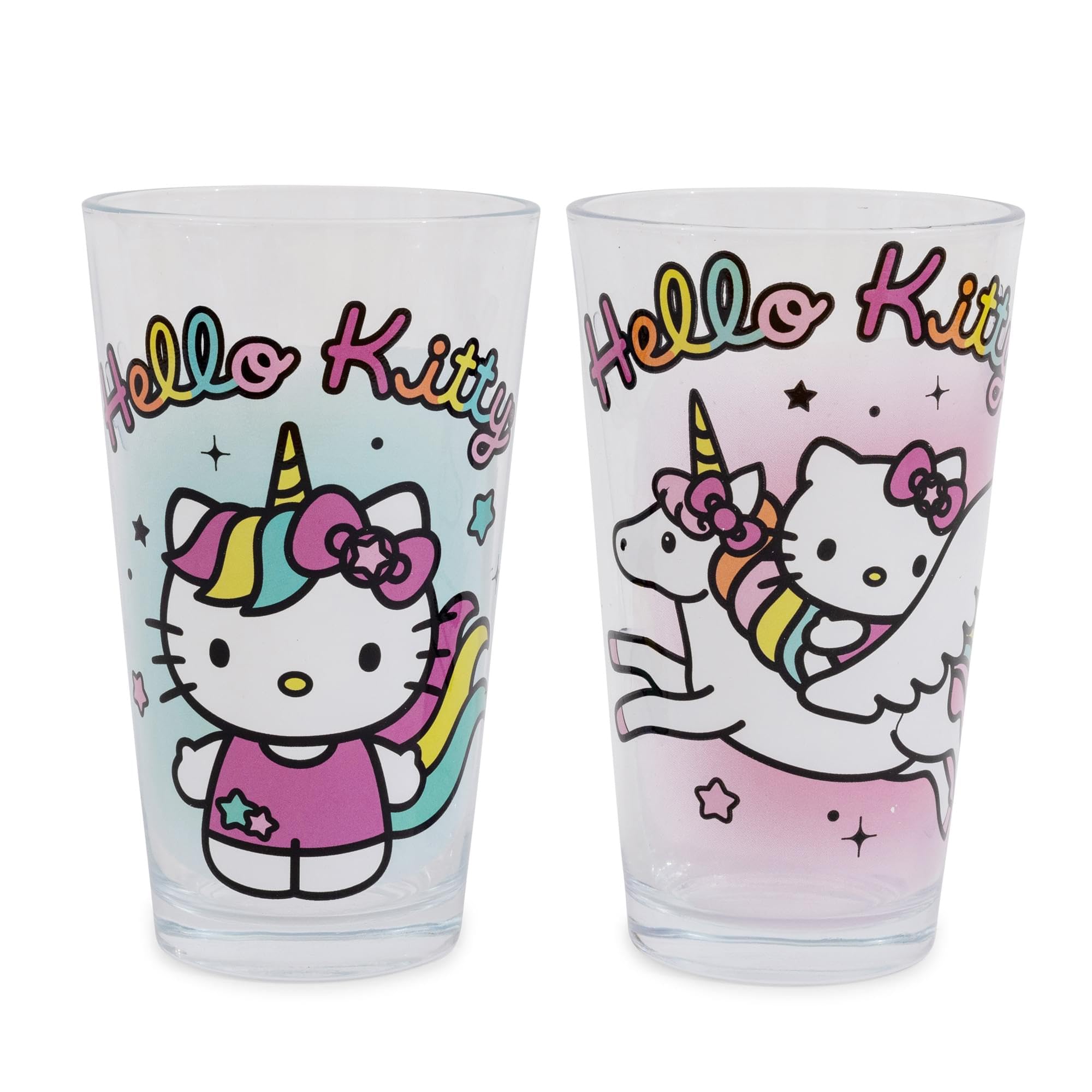 Amazon.com | Silver Buffalo Sanrio Hello Kitty Unicorn 16-Ounce