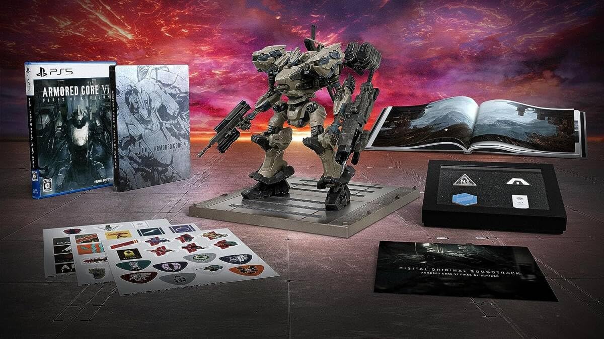 Amazon.co.jp: PS5 ARMORED CORE VI FIRES OF RUBICON コレクターズ 
