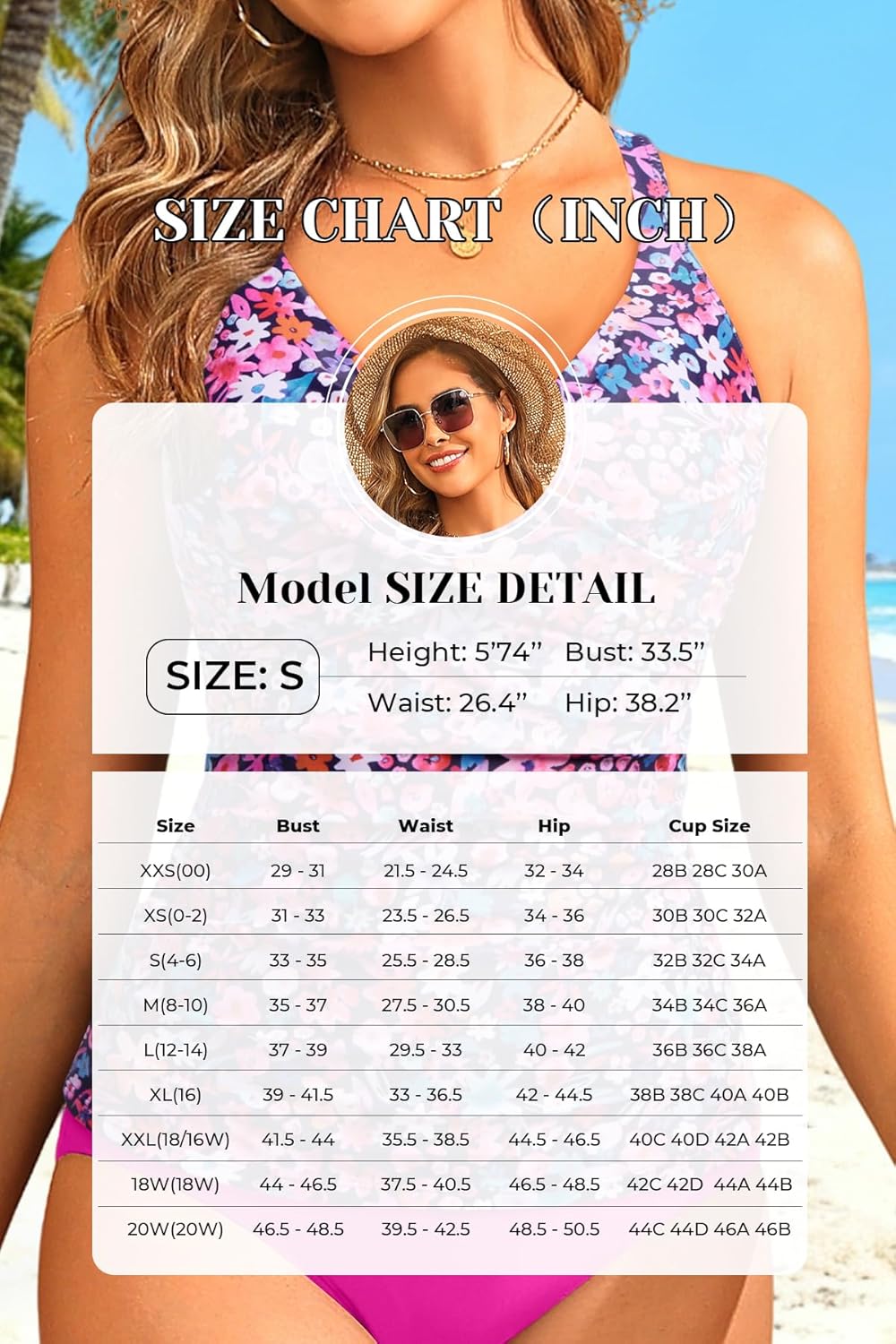 Tempt Me Women Tummy Control Tankini Swimsuit - Ruched Two Piece Bathing Suits Underwire V Neck Swimwear with Bottom 2026 - Image 5