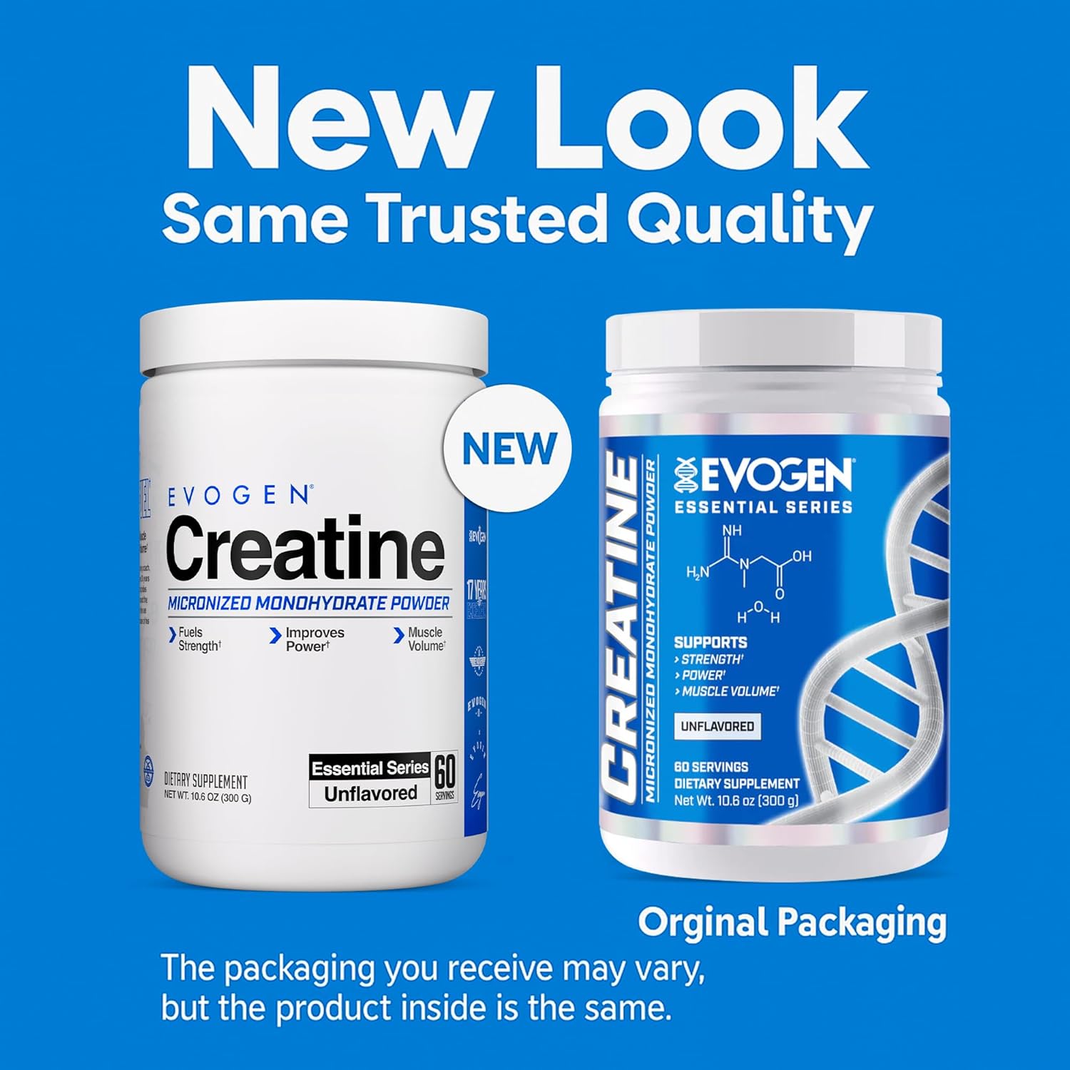 Evogen Creatine Monohydrate Powder - Micronized Creatine for Women & Men | Pure Creatine Powder Supplement for Strength, Power & Recovery | Unflavored | 60 Servings - Image 3