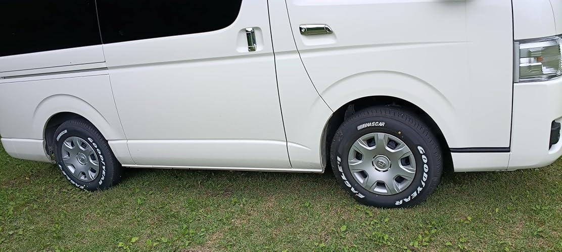 ハイエース GOOYEAR ナスカー トヨタ：ハイエースにGoodYear EAGLE#1
