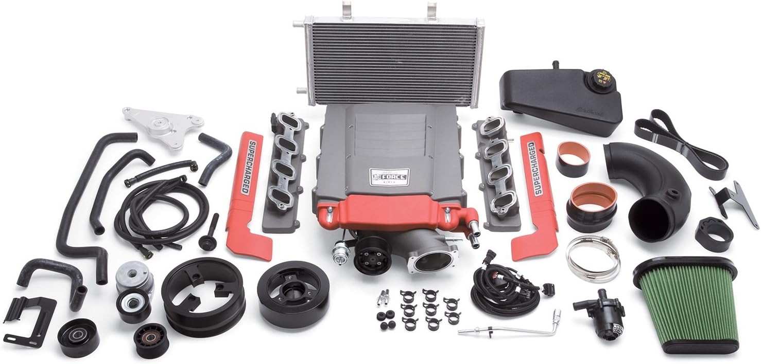 Edelbrock 15700 Xx (Superseded By 1570) E-Force Supercharger For 2014-19 Corvette Z51 Dry Sump Lt1 (No Tune)