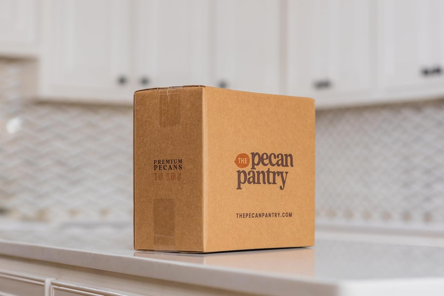 The Pecan Pantry Bulk Pecan Pieces - 10 lb - U..S.A. Grown – 100% Natural Fresh, Ready-to-Use Quality Fancy Pecan Pieces for Baking, Cooking & Topping – Perfect for Chefs & Bakers