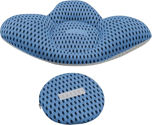 Miniatura 6 de OhMill Almohada de apoyo lumbar para dormir cojín de espuma viscoelástica malla de aire 3D almohada de apoyo de espalda para personas que duermen de