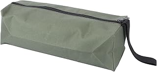 ledmomo 防水収納バッグ ツールポーチ 大容量オックスフォード布製 作業用ツール整理用 収納バッグ 1個 アーミーグリーン