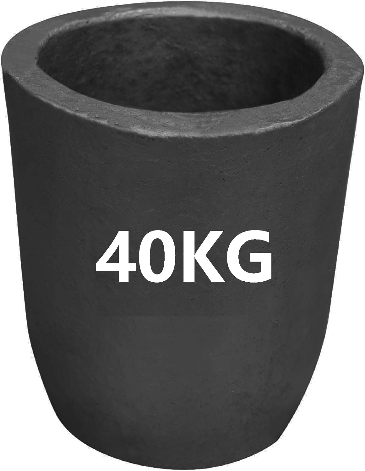 88lbs/40KG Clay Graphite Crucible for Metal Melting Casting Crucible Refining Aluminum Silver Copper Brass Gold - #40 Crucible